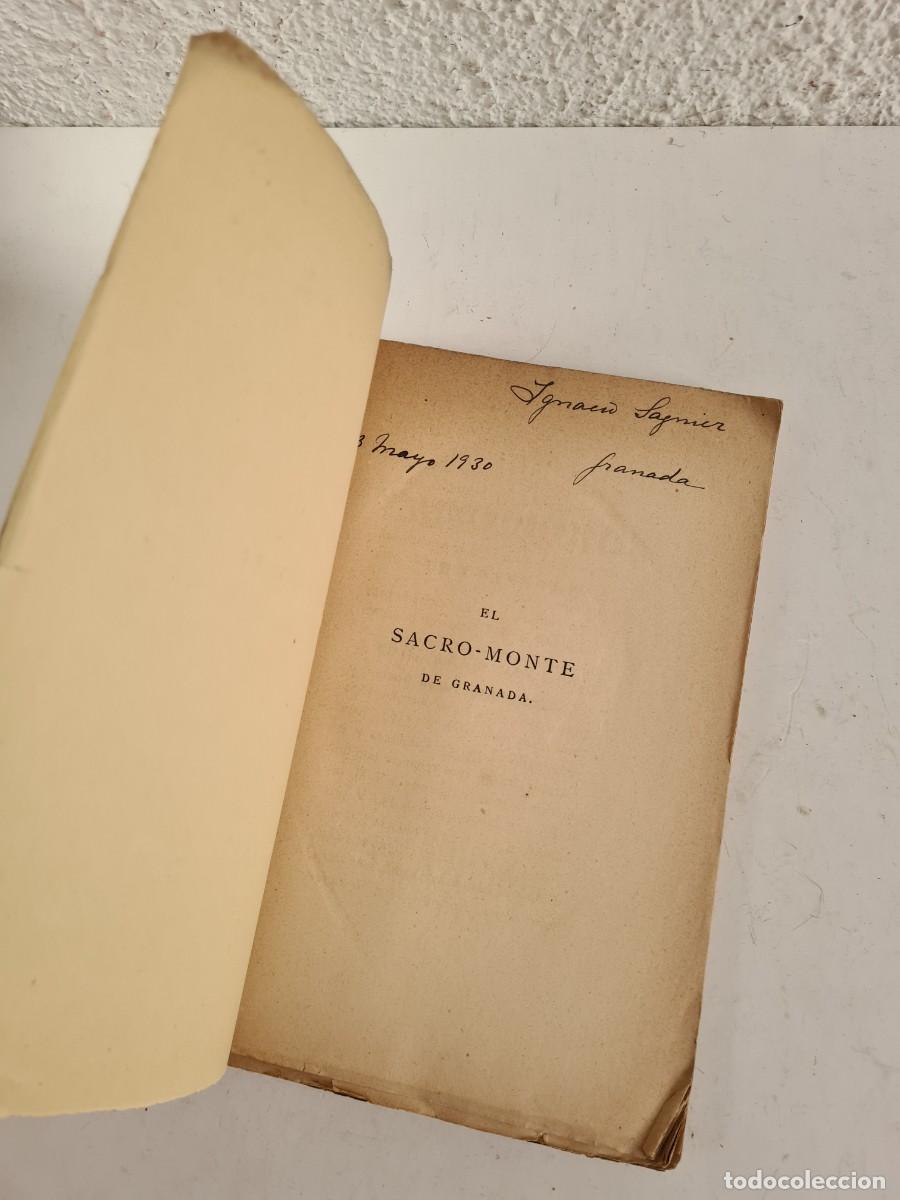 Libros antiguos: El Sacro-Monte de Granada - Jos&eacute; de Ramos L&oacute;pez 1883 - Foto 6