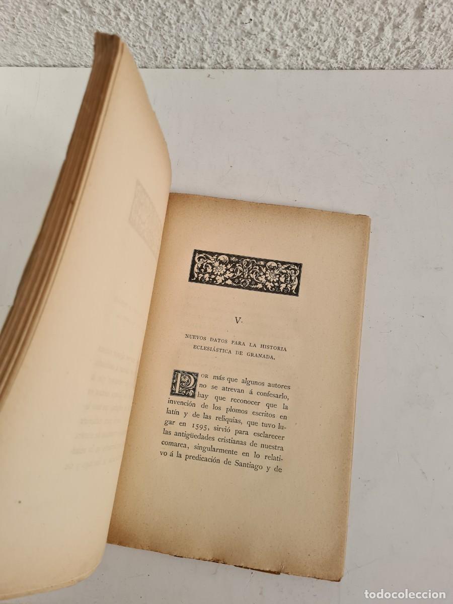 Libros antiguos: El Sacro-Monte de Granada - Jos&eacute; de Ramos L&oacute;pez 1883 - Foto 19