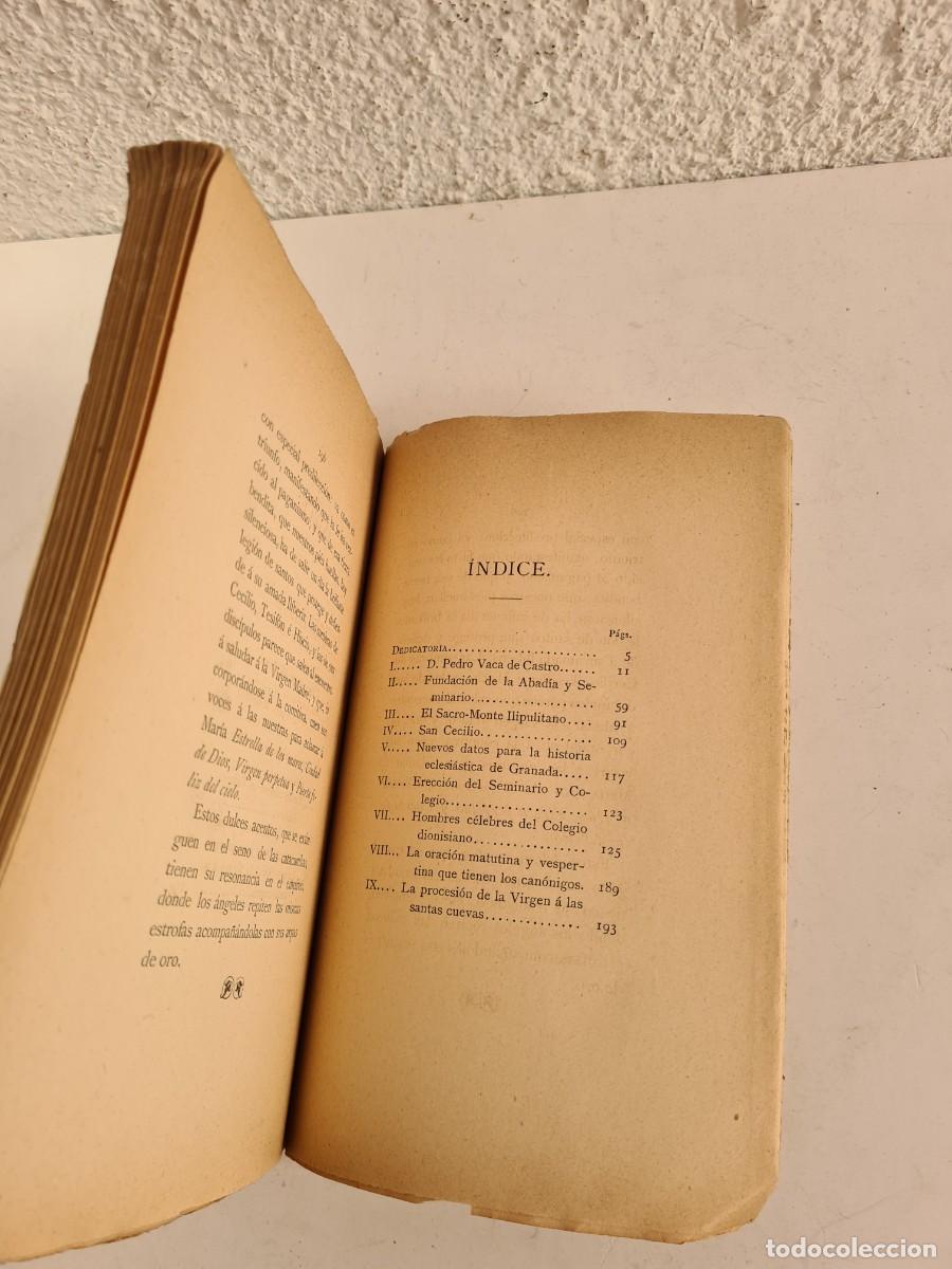 Libros antiguos: El Sacro-Monte de Granada - Jos&eacute; de Ramos L&oacute;pez 1883 - Foto 24