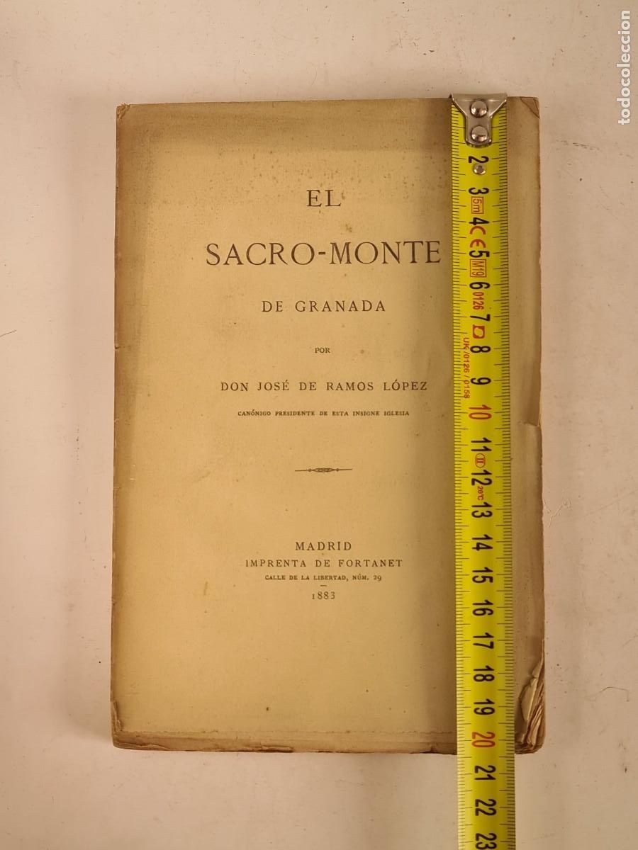 Libros antiguos: El Sacro-Monte de Granada - Jos&eacute; de Ramos L&oacute;pez 1883 - Foto 28
