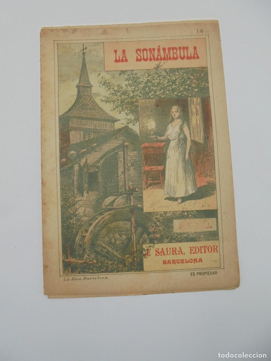 Libros antiguos: LA SONAMBULA. MAESTRO BELLINI. N&ordm; 8. - Foto 1