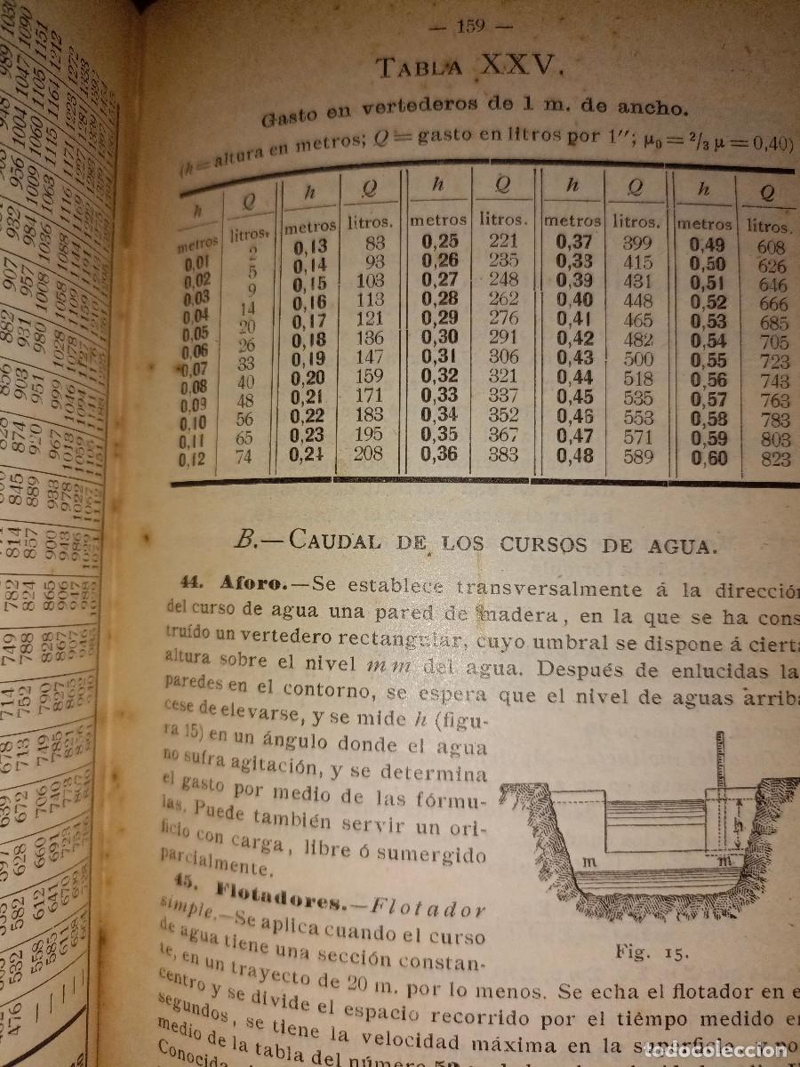 Libros antiguos: MANUAL DEL INGENIERO A&Ntilde;O 1912 - Foto 4