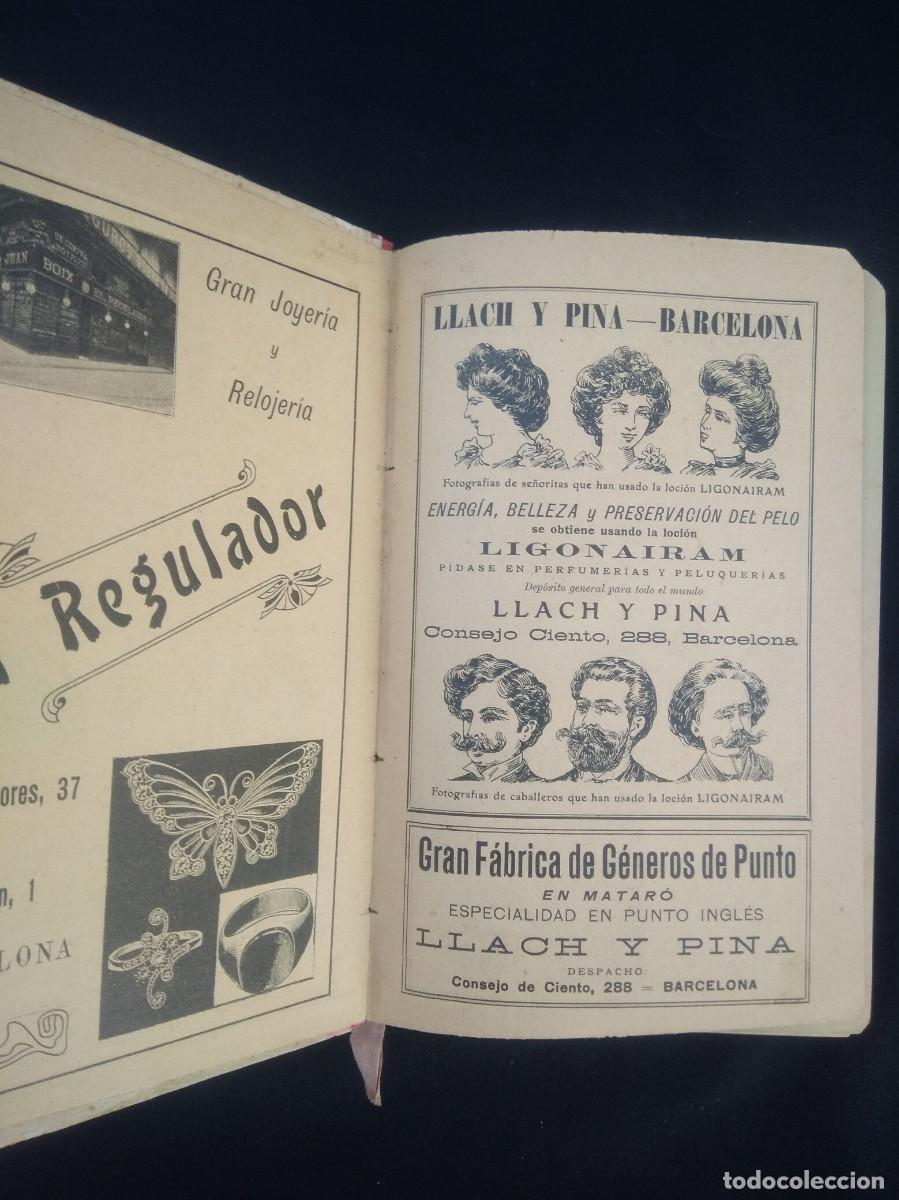 Libros antiguos: Antiguo Libro El A&ntilde;o en la Mano 1908 - Foto 7