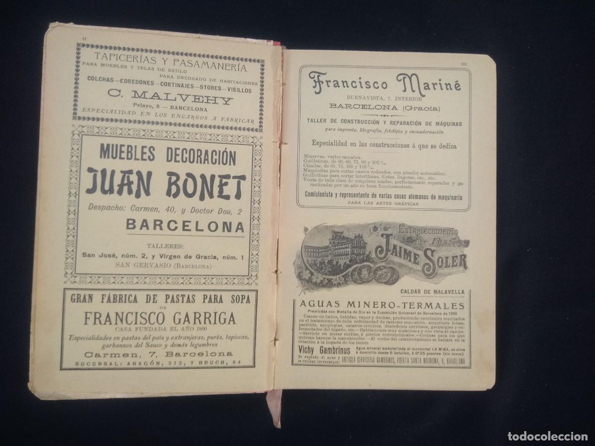 Libros antiguos: Antiguo Libro El A&ntilde;o en la Mano 1908 - Foto 8