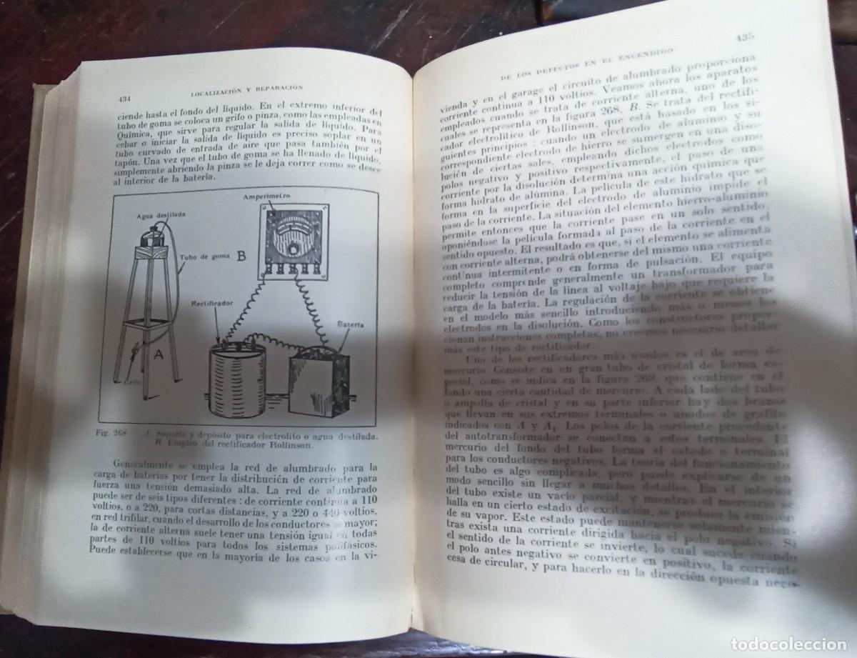 Libros antiguos: Tratado pr&aacute;ctico de reparaci&oacute;n de autom&oacute;viles (81) - Foto 5