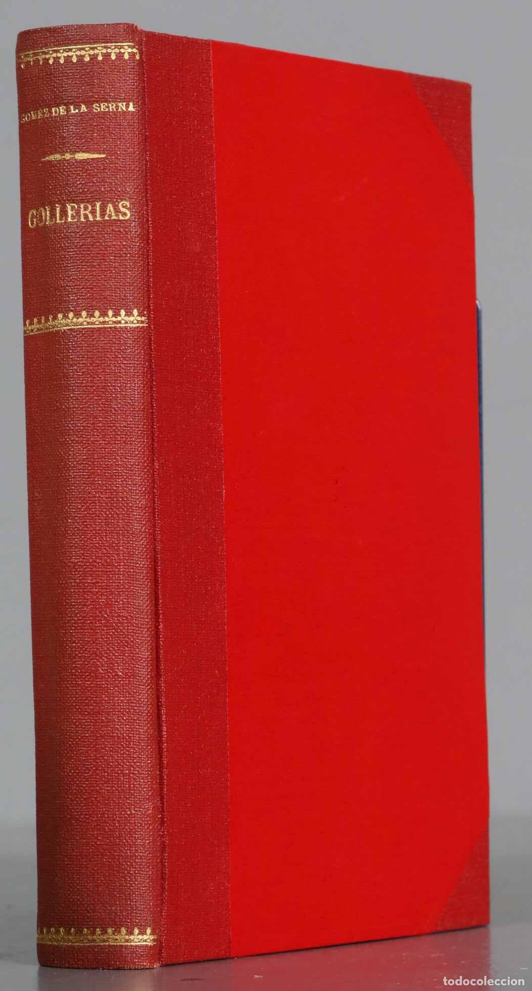 Libros antiguos: Goller&iacute;as. GOMEZ DE LA SERNA. 1926 - Foto 1