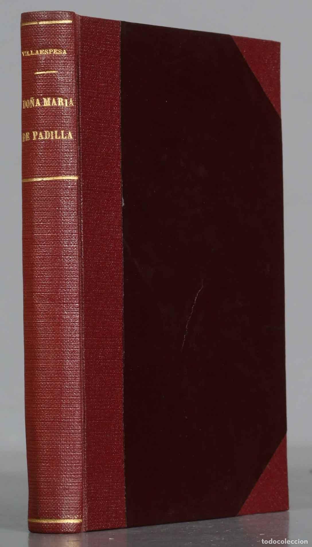 Libros antiguos: DO&Ntilde;A MAR&Iacute;A LA BRAVA. Marquina - Foto 1