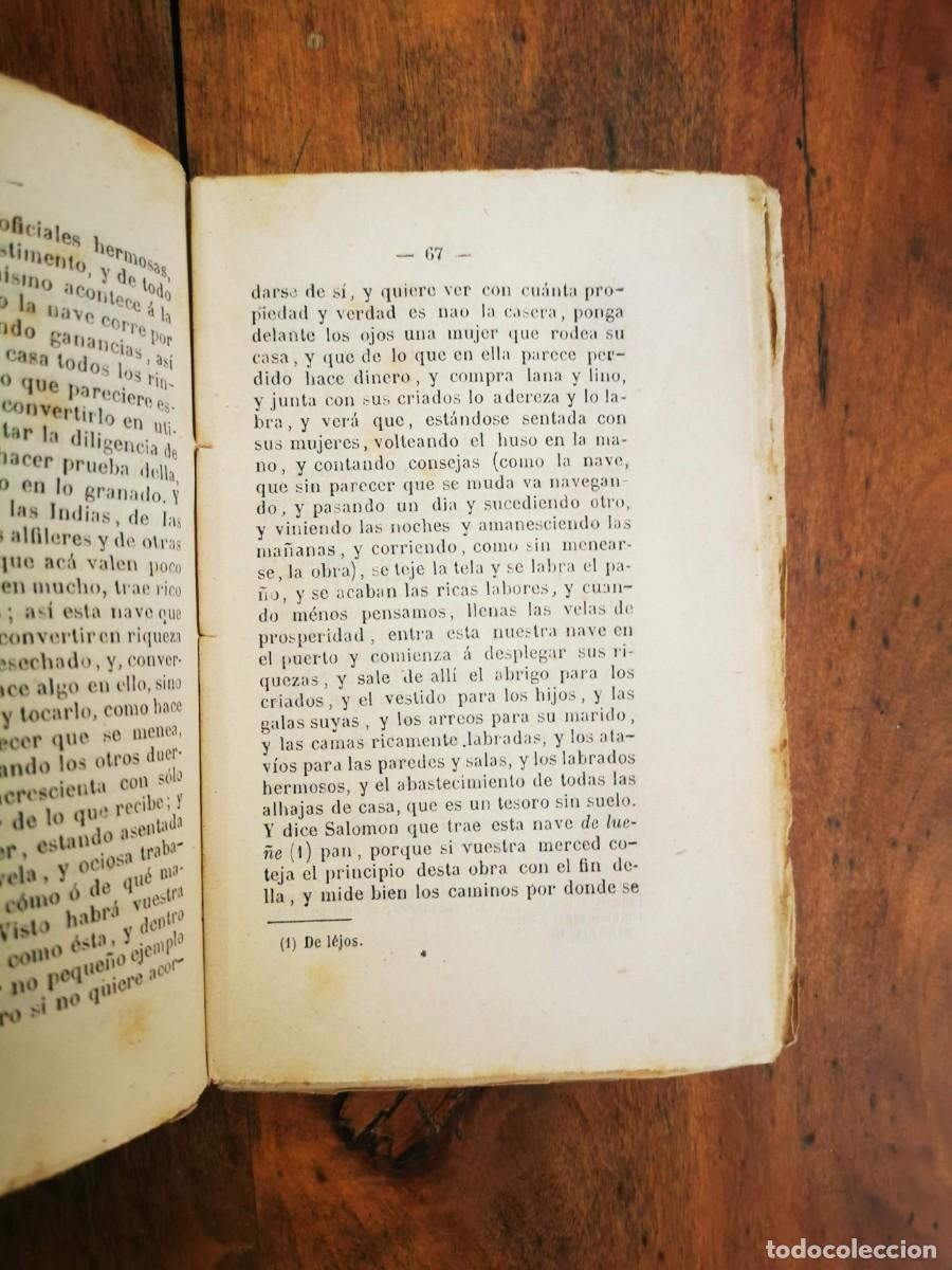 Libros antiguos: FRAY LUIS DE LE&Oacute;N. La perfecta casada - Foto 4