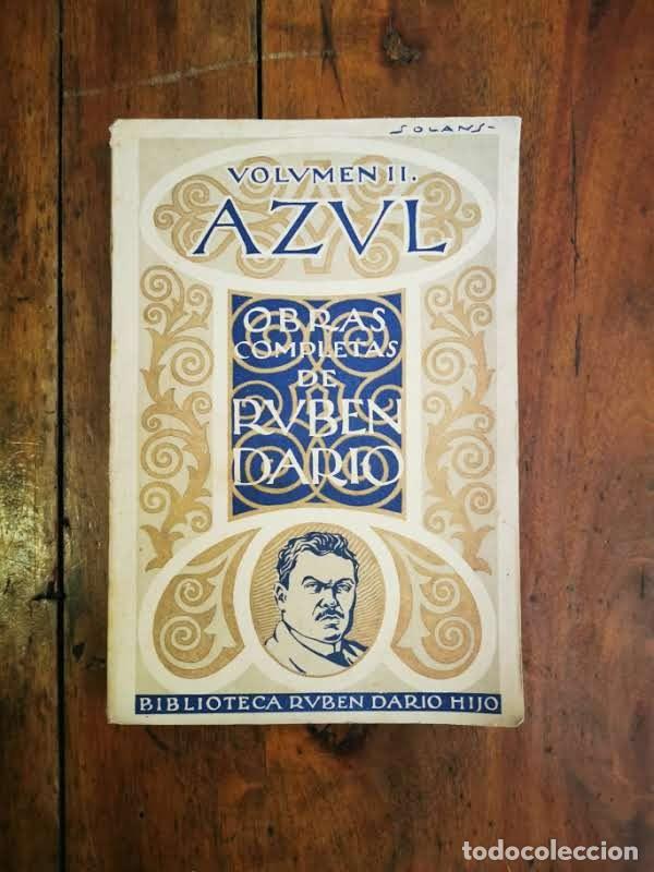 Libros antiguos: DARIO, Rub&eacute;n. Azul - Foto 1
