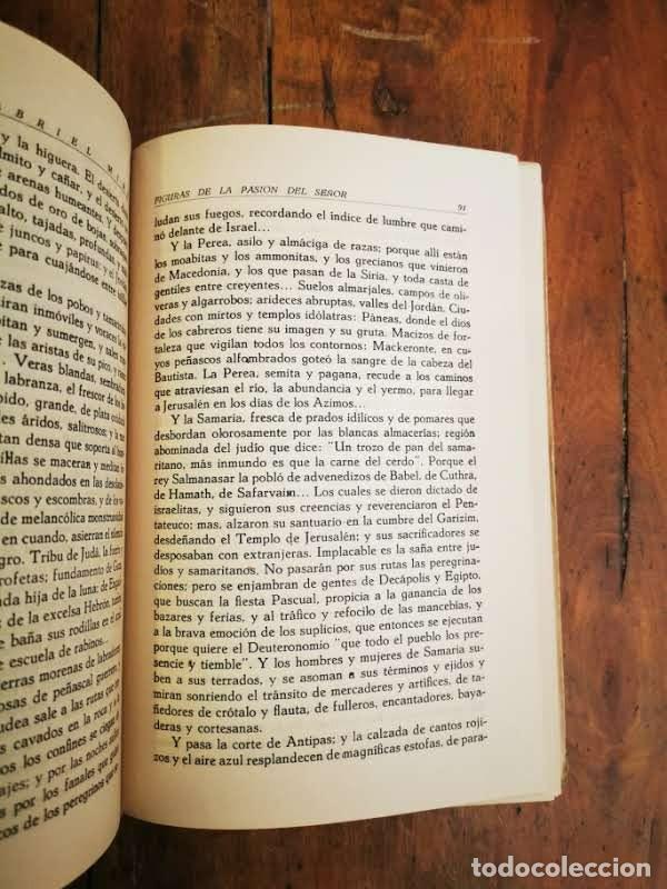 Libros antiguos: MIR&Oacute;, Gabriel. Figuras de la Pasi&oacute;n del Se&ntilde;or - Foto 5