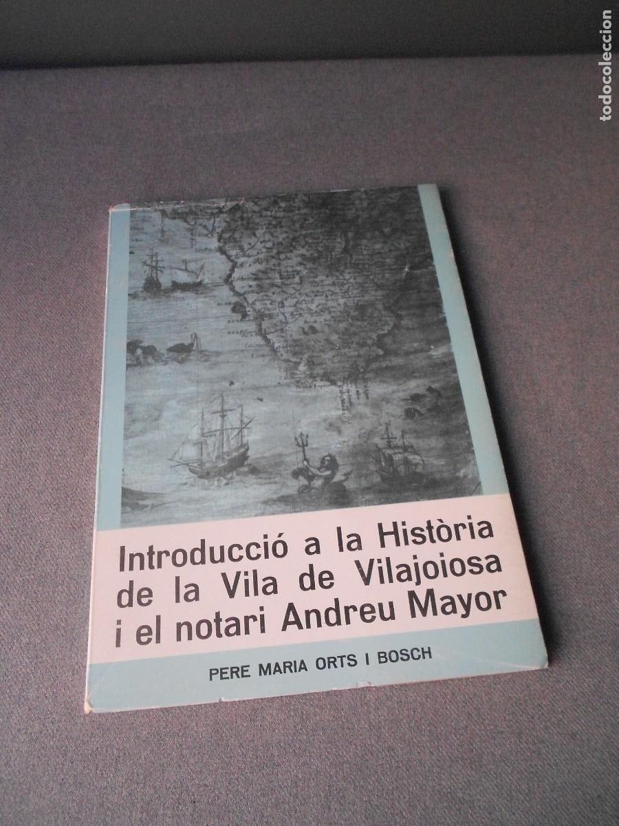 Libros antiguos: INTRODUCCION A LA HISTORIA DE LA VILA DE VILAJOIOSA - Foto 1