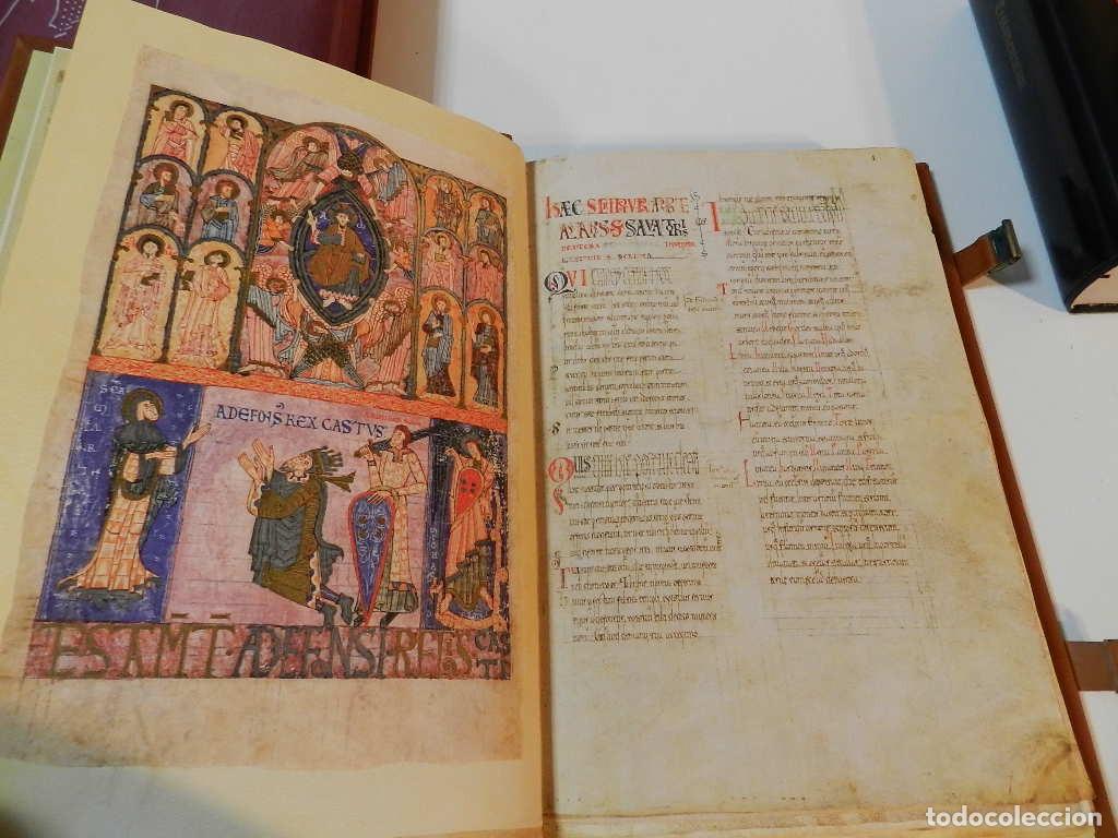 Libros antiguos: FACSIMIL LIBRO DE LOS TESTAMENTOS C&Oacute;DICE CATEDRAL OVIEDO ED MOLEIRO - LIBER TESTAMENTORUM - Foto 6