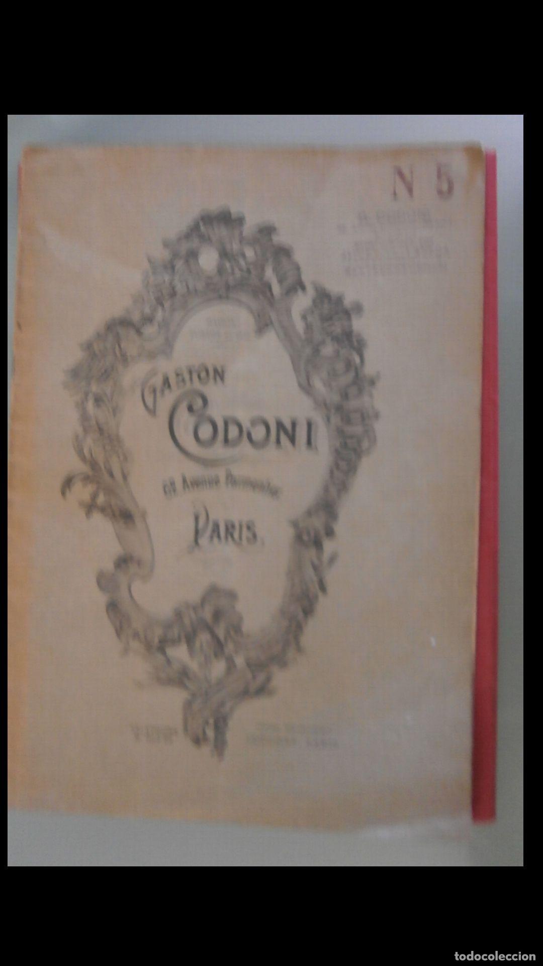Libros antiguos: Gaston Codini. Catalogo de marcos dorados - Foto 1