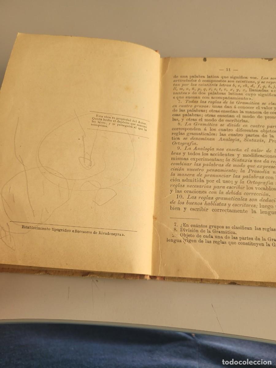Libros antiguos: Biblioteca de las Escuelas Gram&aacute;tica Castellana 1898 - Foto 4