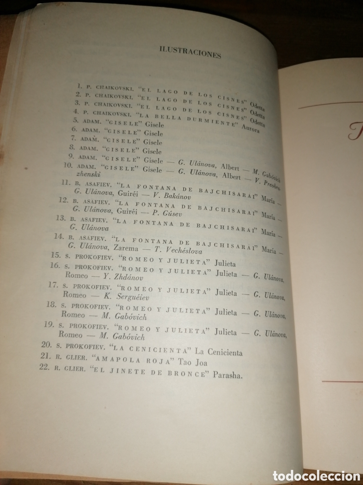 Libros antiguos: GALINA ULANOVA - Escuela de una bailarina - Foto 12