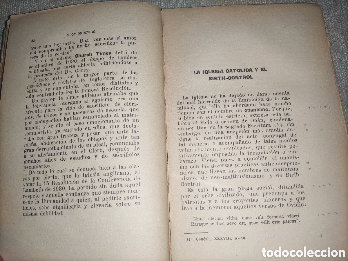Libros antiguos: Neomalthusianismo. Eugenesia y Divorcio. - Foto 3
