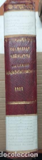 Libros antiguos: COLECCION LEGISLATIVA DEL EJERCITO 1908 - Foto 3