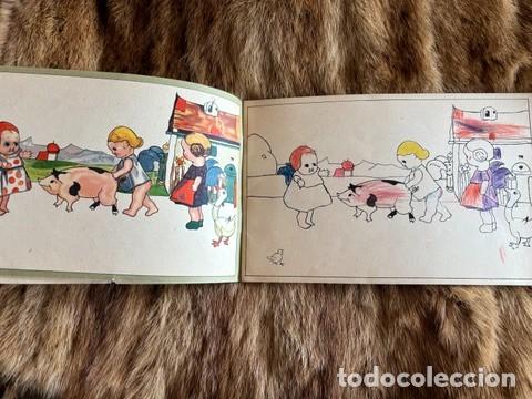 Libros antiguos: CUADERNO PARA ILUMINAR. CIRCA 1920 - Foto 2