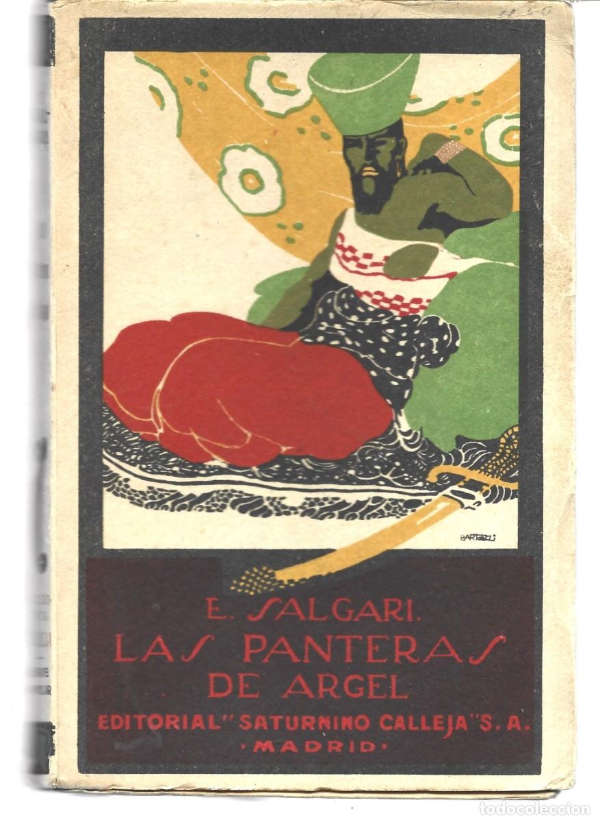 Libros antiguos: LAS PANTERAS DE ARGEL, de E. SALGARI. (Ed. Saturnino Calleja, ca. 1920) - Foto 1