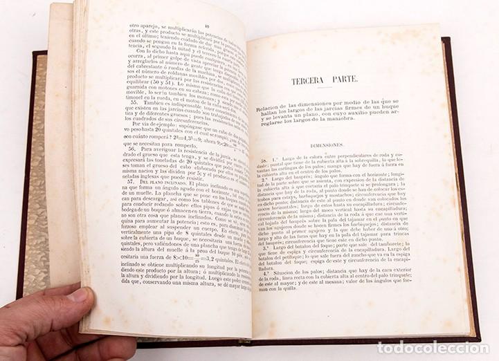 Libros antiguos: MANUAL DE RECORRIDA - BUQUES - 1863 - Foto 6