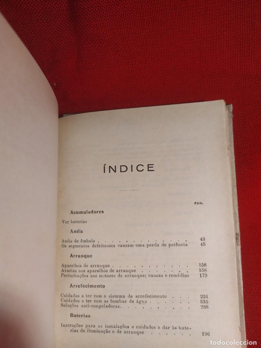 Libros antiguos: 1936. Chauffer habil. Luiz de Sequeira Oliva Junior. - Foto 9