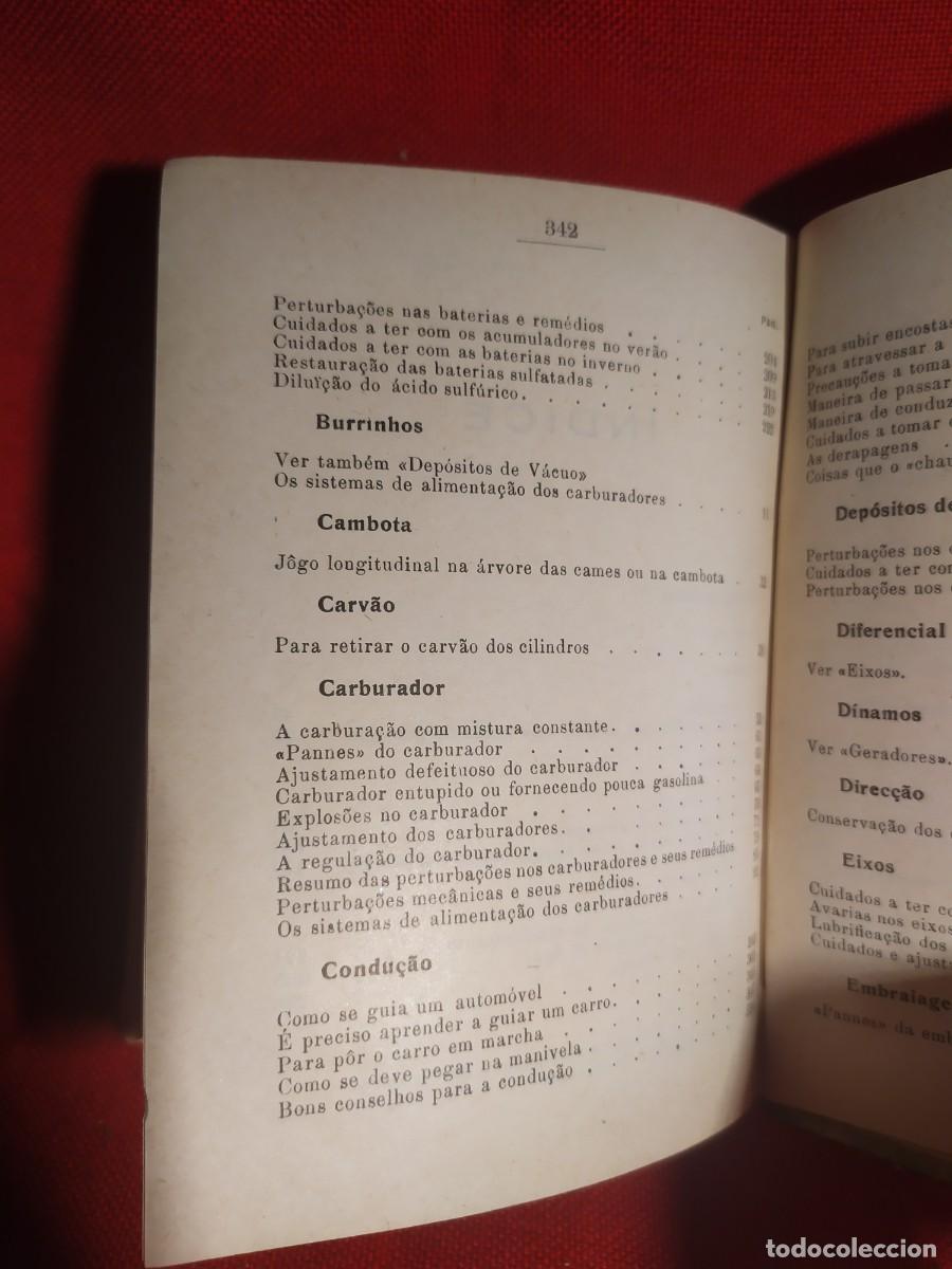 Libros antiguos: 1936. Chauffer habil. Luiz de Sequeira Oliva Junior. - Foto 10