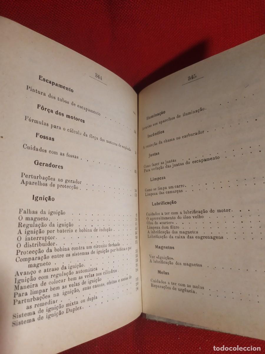 Libros antiguos: 1936. Chauffer habil. Luiz de Sequeira Oliva Junior. - Foto 12