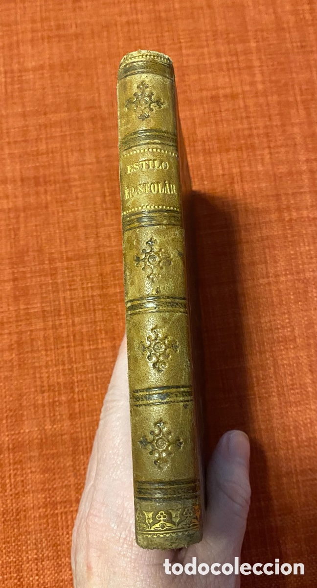 Libros antiguos: Estilo epistolar. S. &Aacute;ngel Saura - Foto 2