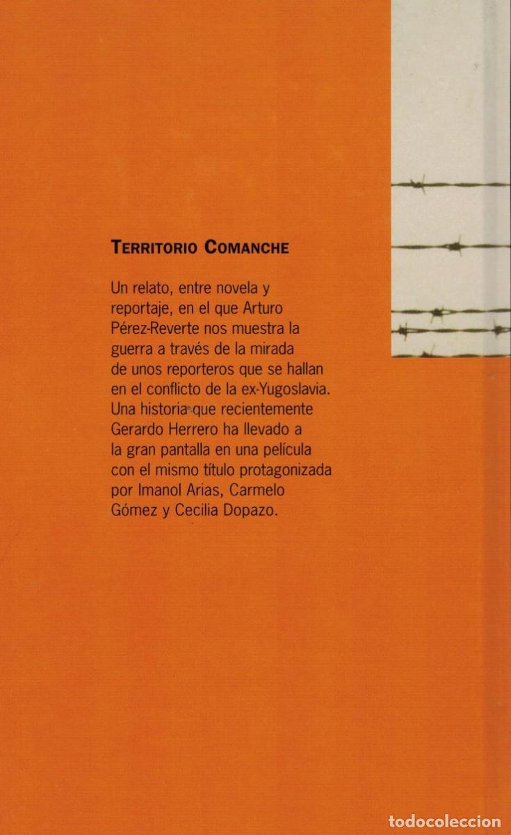 Libros antiguos: Arturo P&eacute;rez-Reverte, Territorio Comanche - Foto 2