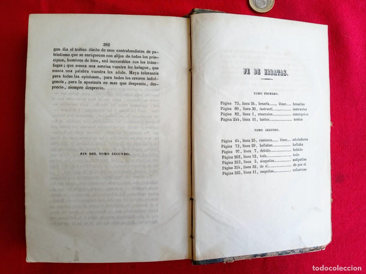 Libros antiguos: Libro antiguo Los pol&iacute;ticos en camisa 1 y 2 1845 - Foto 10
