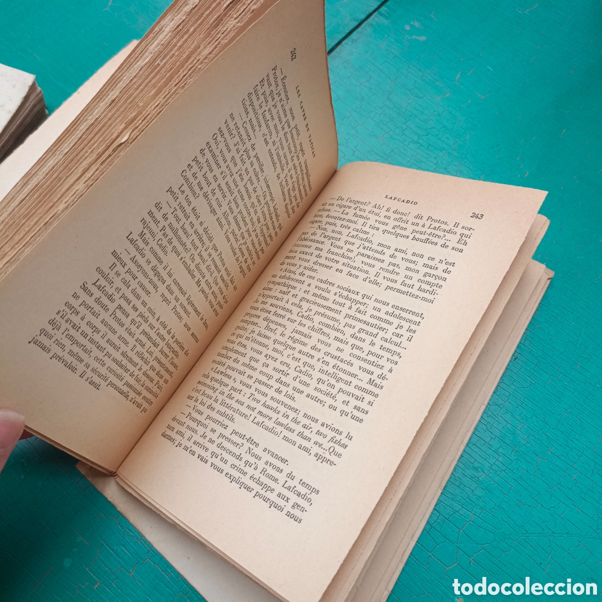 Libros antiguos: Les caves du Vatican Andr&eacute; Gide - Foto 5