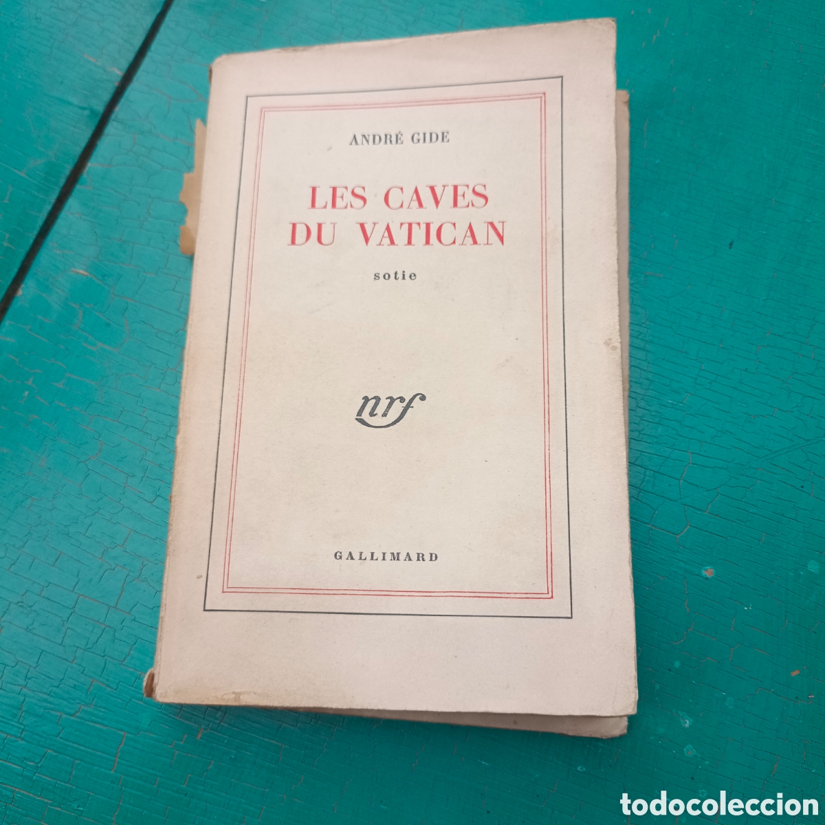 Libros antiguos: Les caves du Vatican Andr&eacute; Gide - Foto 1
