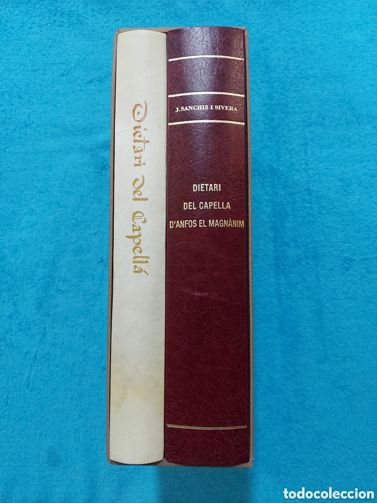 Libros antiguos: Dietari del capella,facsimil numerado. - Foto 1