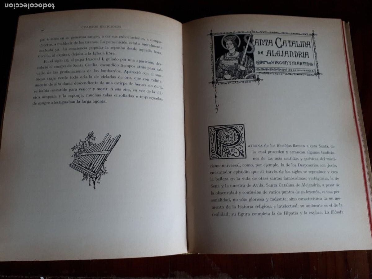 Libros antiguos: CUADROS RELIGIOSOS. -CONDESA DE PARDO BAZAN. 1925. - Foto 8