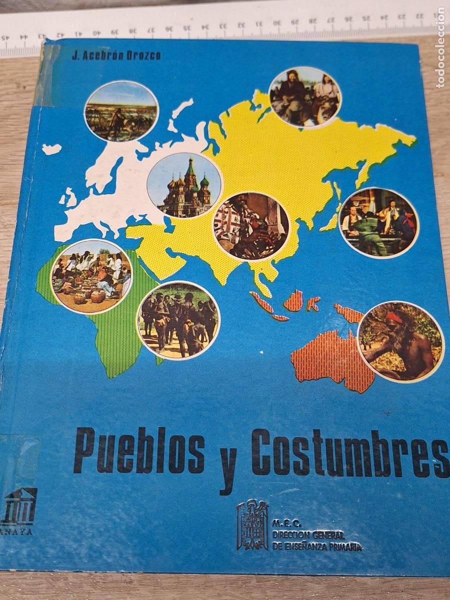 Libros antiguos: PUEBLOS Y COSTUMBRES - Foto 1