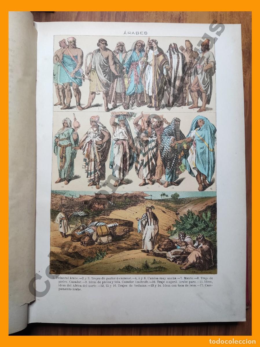 Libros antiguos: Historia Universal. Notablemente arreglada... - Cesar Cant&uacute; - 10 Tomos - Foto 4