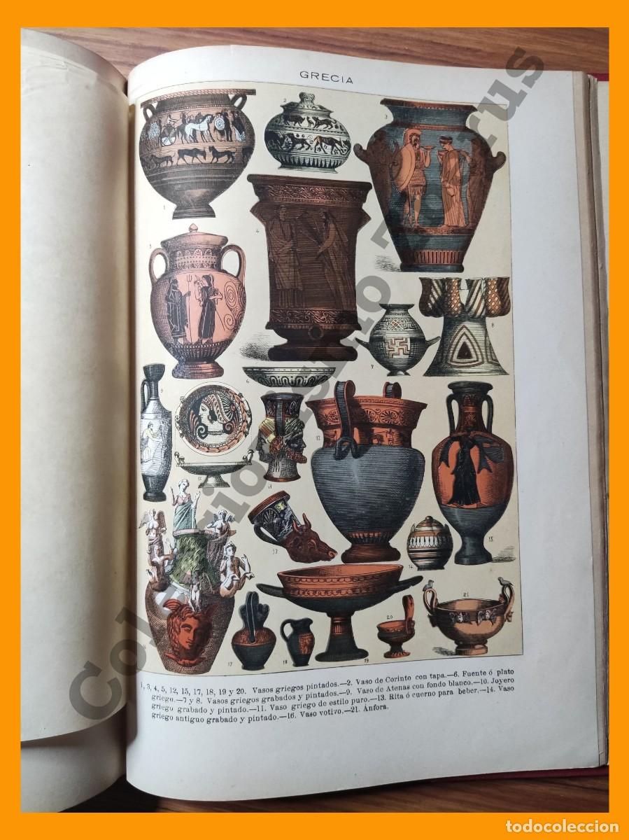 Libros antiguos: Historia Universal. Notablemente arreglada... - Cesar Cant&uacute; - 10 Tomos - Foto 5