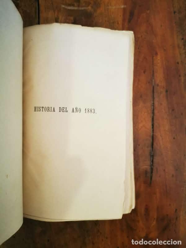 Libros antiguos: CASTELAR, Emilio. Historia del a&ntilde;o 1883 - Foto 3