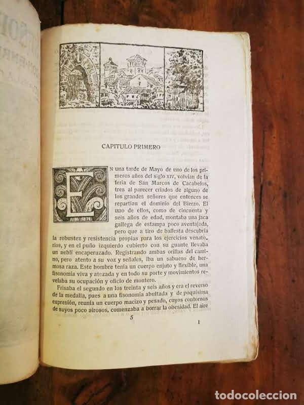 Libros antiguos: GIL Y CARRASCO, Enrique. El se&ntilde;or de Bembibre - Foto 3