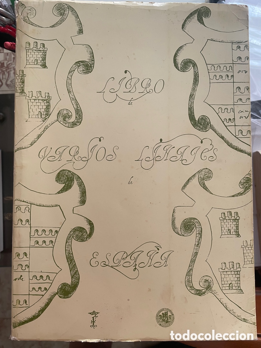 Libros antiguos: Origen y armas de varios nobles de Espa&ntilde;a - Foto 1