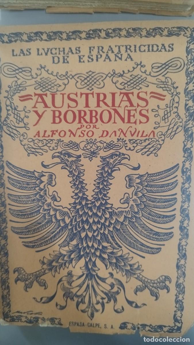 Libros antiguos: Las Luchas Fraticidas de Espa&ntilde;a 13 ejemplares - Foto 12