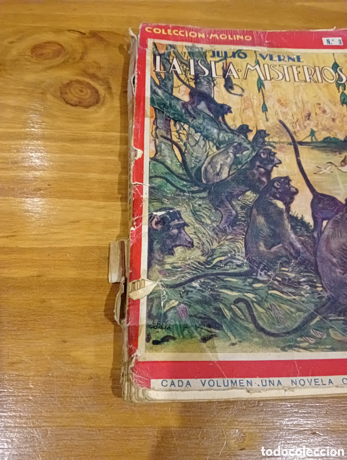 Libros antiguos: La isla Misteriosa. - Foto 2