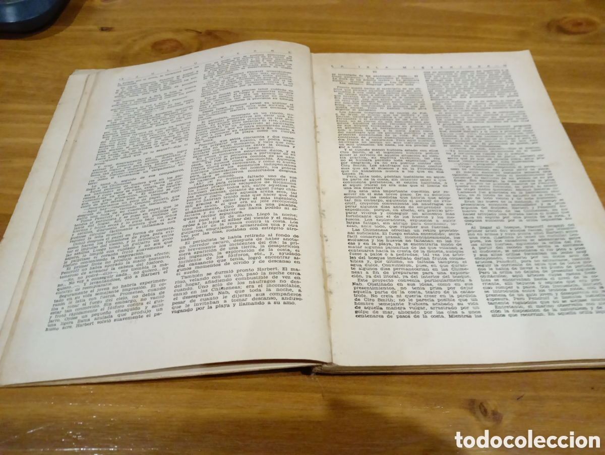 Libros antiguos: La isla Misteriosa. - Foto 6