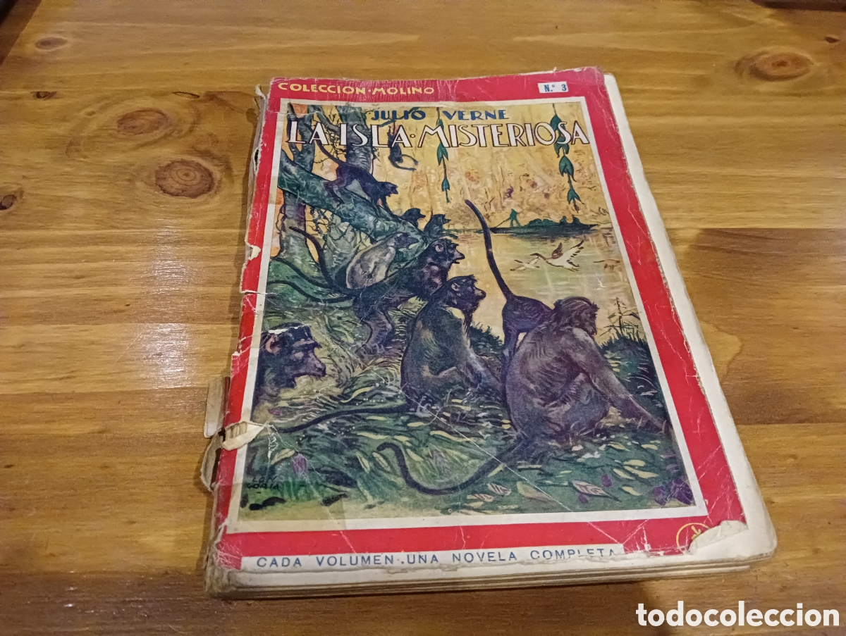 Libros antiguos: La isla Misteriosa. - Foto 1