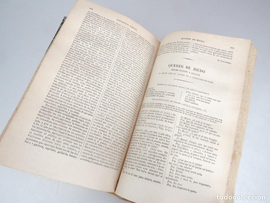 Libros antiguos: OBRAS ESCOGIDAS DE D. J. E. HARTZENBUSCH. PARIS 1897 - Foto 7