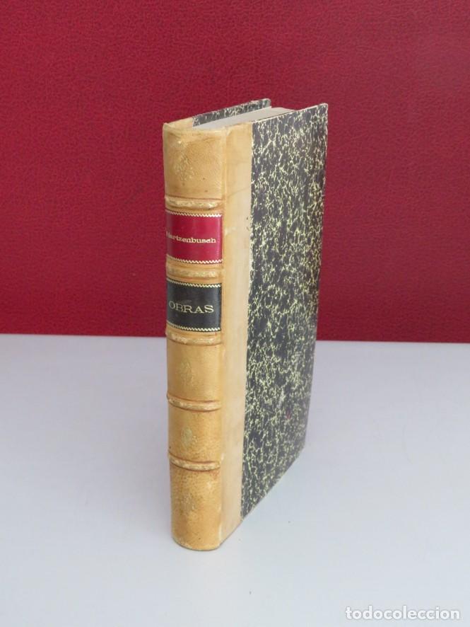 Libros antiguos: OBRAS ESCOGIDAS DE D. J. E. HARTZENBUSCH. PARIS 1897 - Foto 2