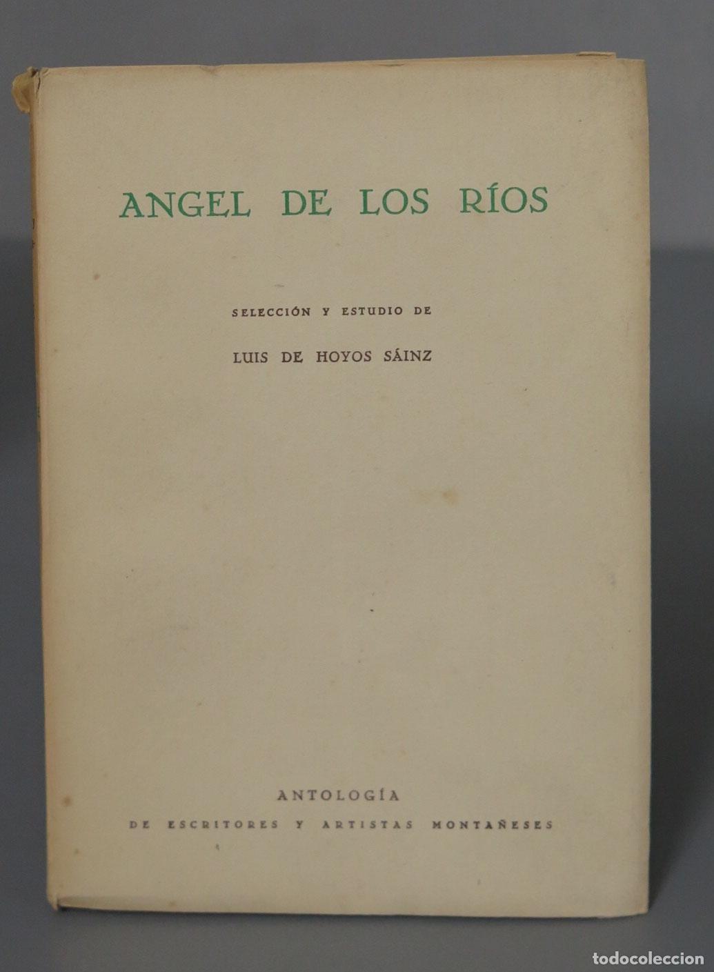 Libros antiguos: Angel de los Rios. HOYOS SAINZ - Foto 1