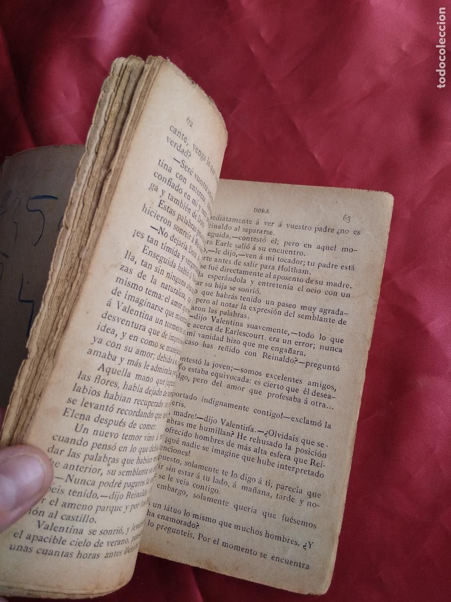 Libros antiguos: Novela Dora. 1920. L.11029-1154 - Foto 7
