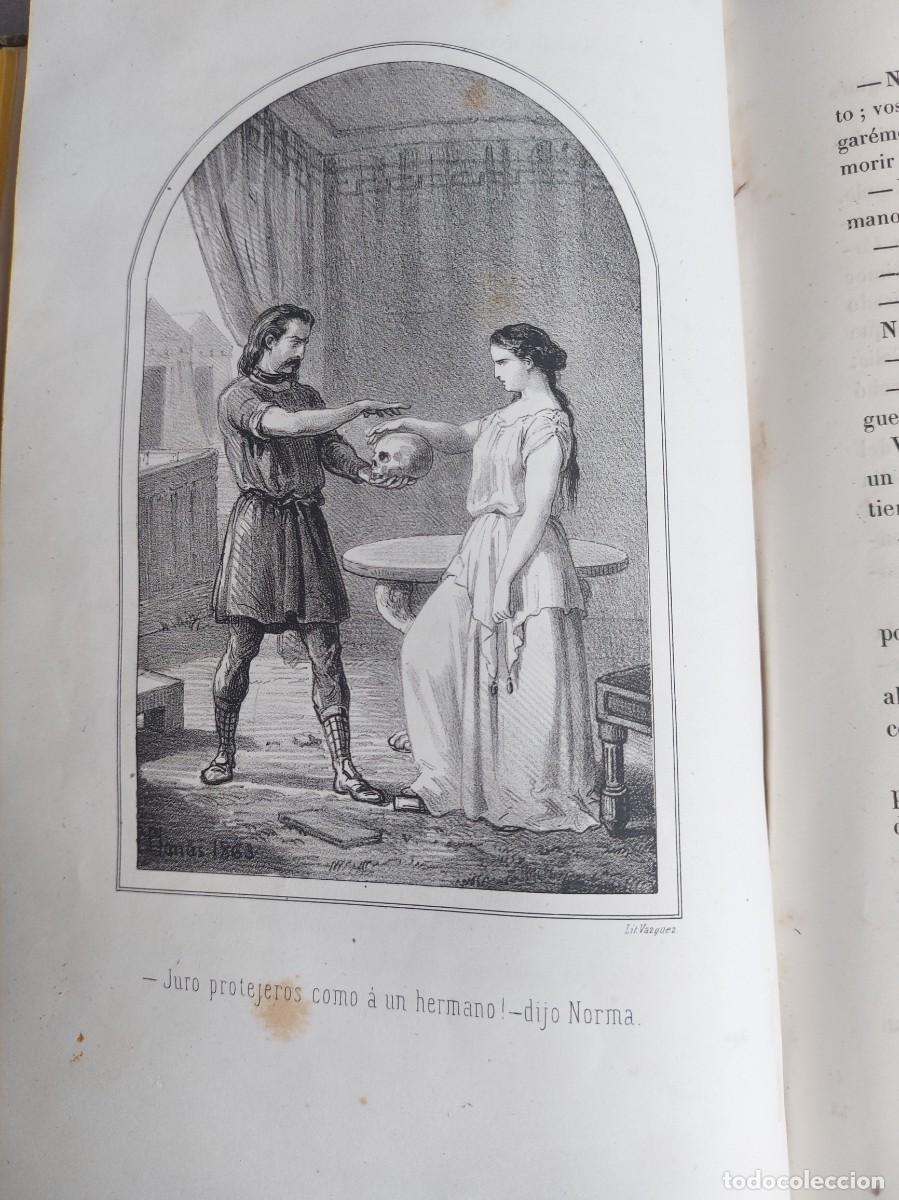 Libros antiguos: Norma o la sacerdotisa de la isla de Sen - Francisco Pelayo - Foto 3
