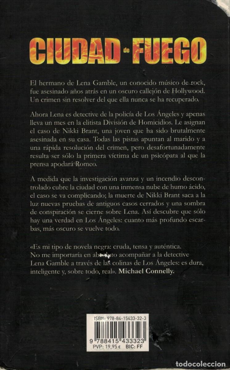 Libros antiguos: ROBERT ELLIS, CIUDAD DE FUEGO - Foto 2